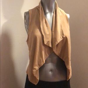 Beautiful Bebe suede vest